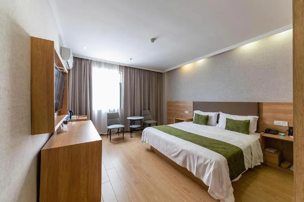 Greentree Inn Jiangsu Suzhou Kunshan Beimen Road Express Hotel  סוג'ואו